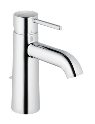 V3 Einhand-Waschtischbatt. grace mit Ablaufgarnitur, verchromt, VIGOUR